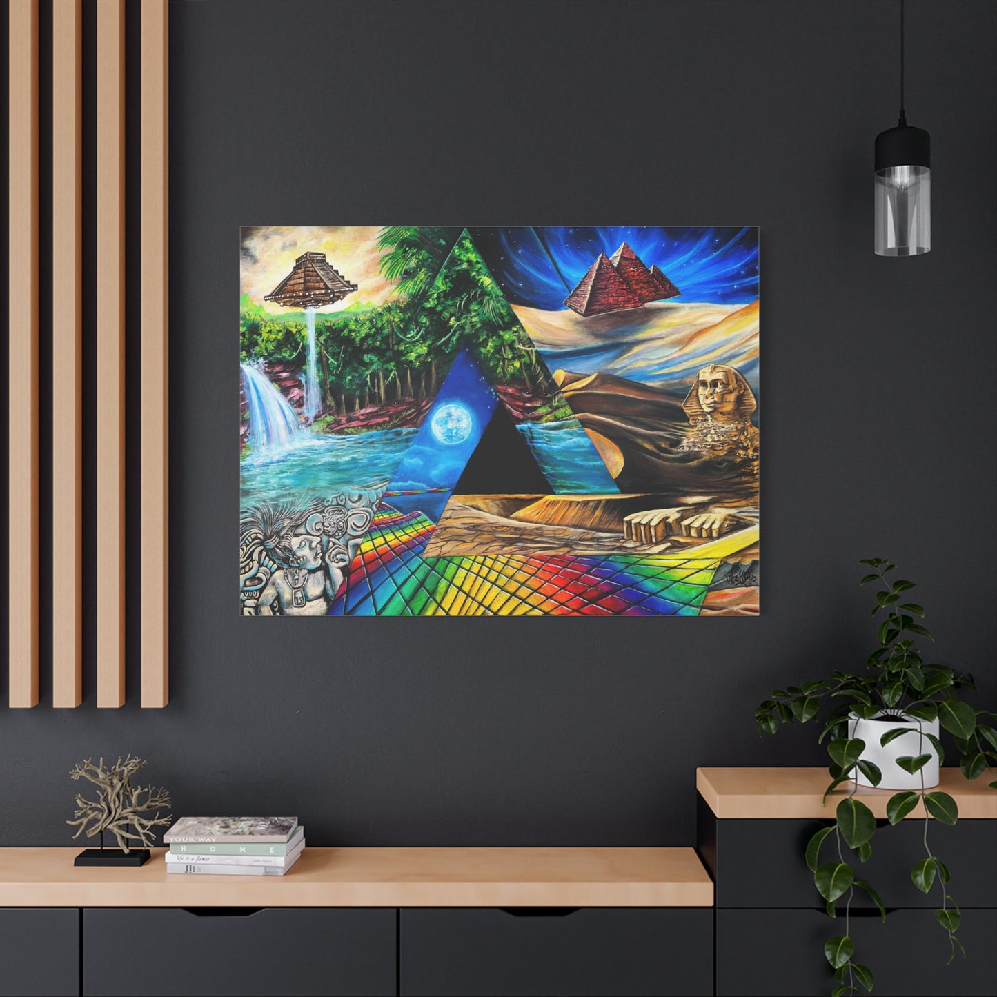 Ancient Aliens - Canvas Print