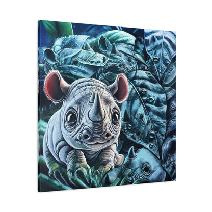 Rhinobody Cares? - Canvas Print