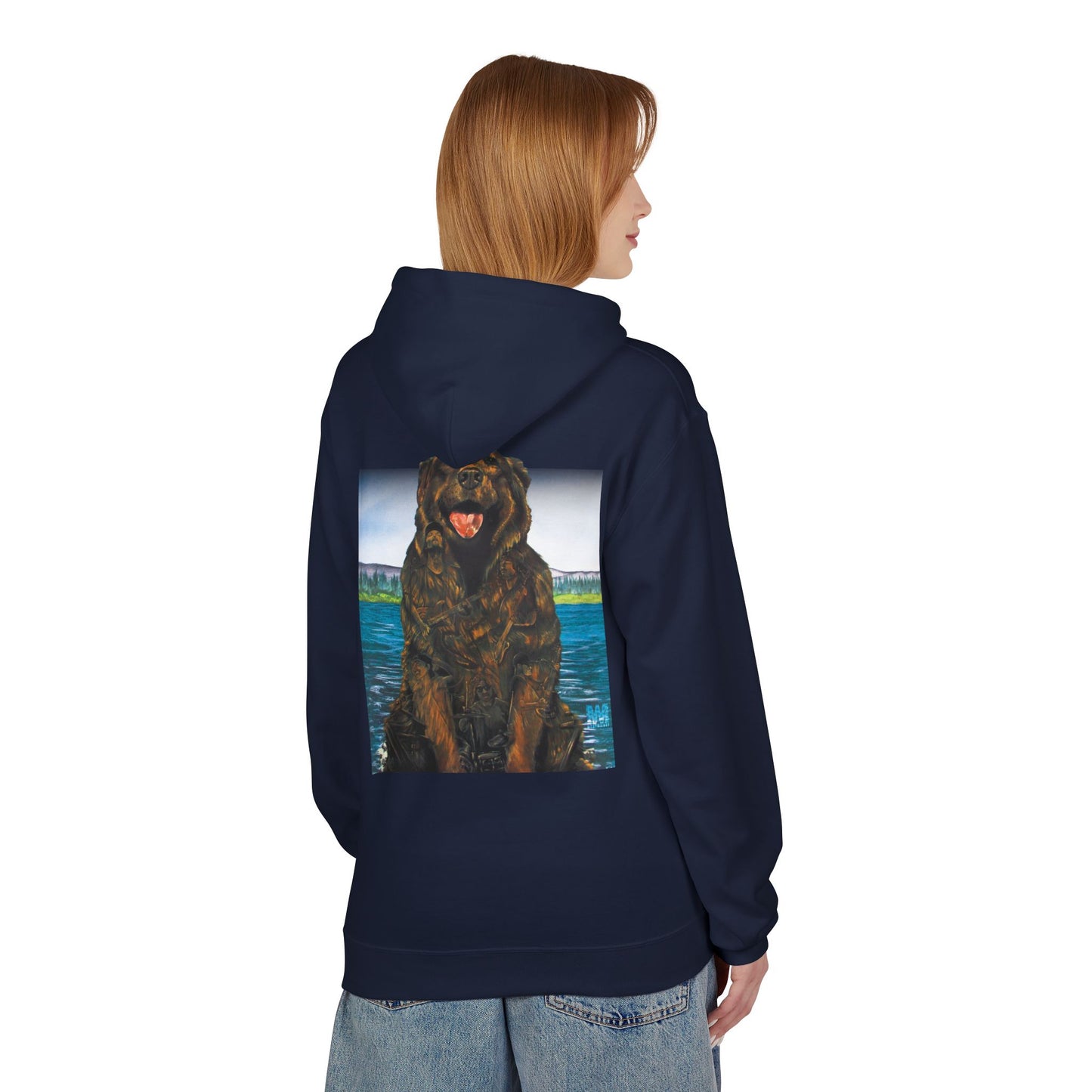 Cocoa the Tour Dog – Stick Figure Tribute Hoodie (Limited Edition)