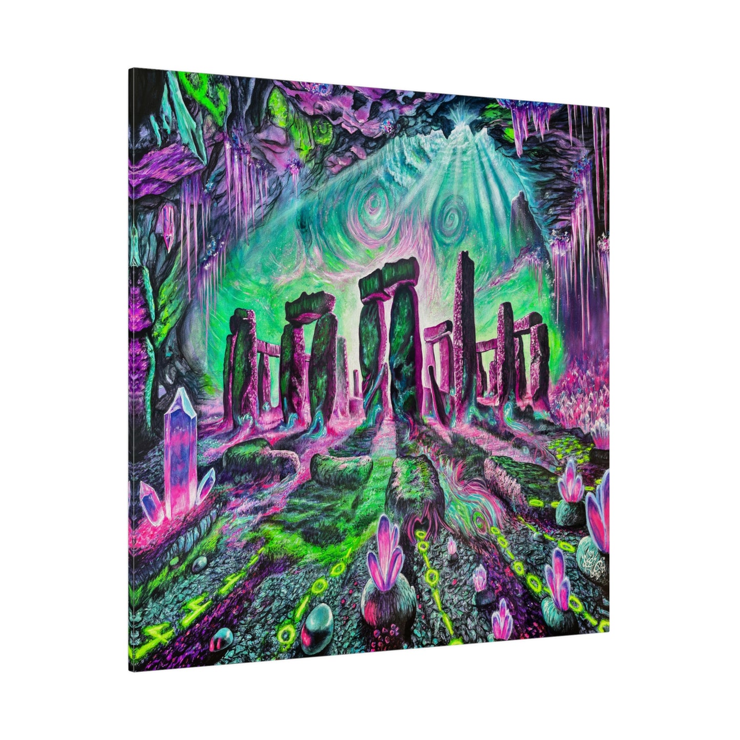 Stonehenge Caverns - Canvas Print