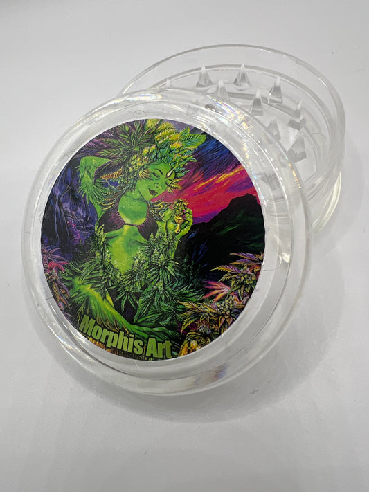 Morphis Art Acrylic Grinder with Storage Compartment