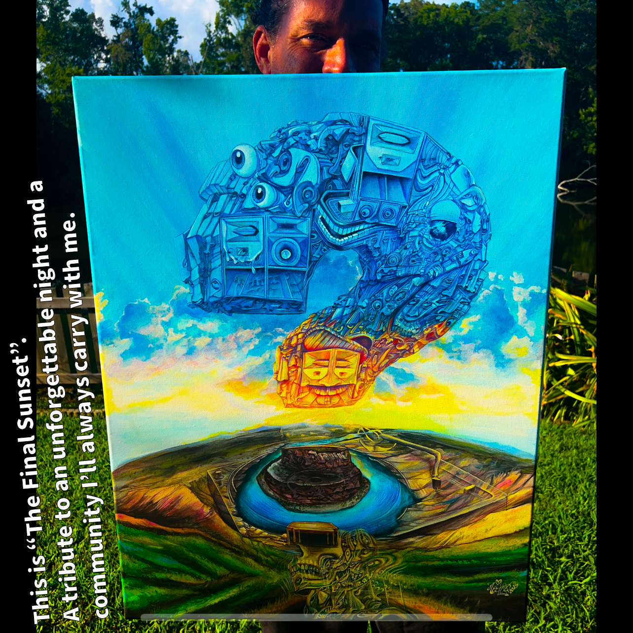 The Final Sunset- Original Painting