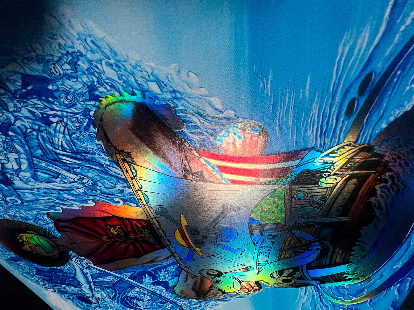 Straw Hat Frequencies LE Spot Rainbow Holographic Poster