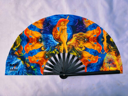 Cradle of Creation - Hand Fan