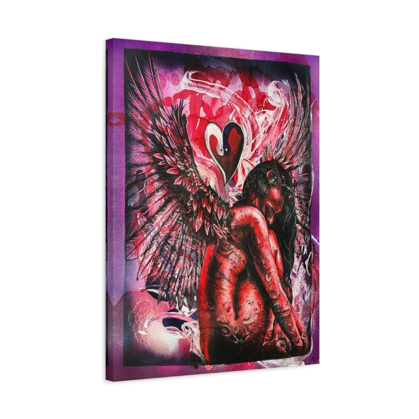 Dark Cupid - Canvas Print