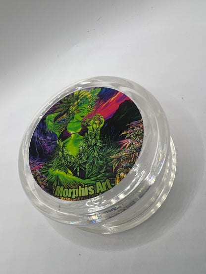Morphis Art Acrylic Grinder with Storage Compartment