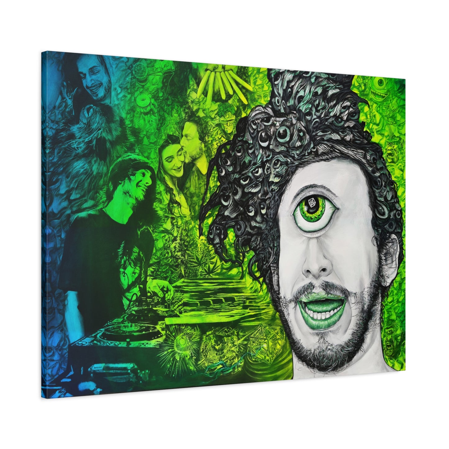 Cyclops VIP (Subtronics Tribute) - Canvas Print