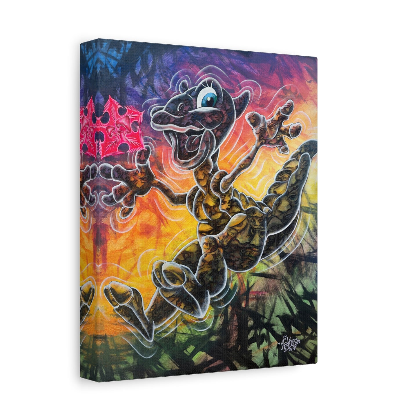 Lost Lands Before Time Ducky - Canvas Print