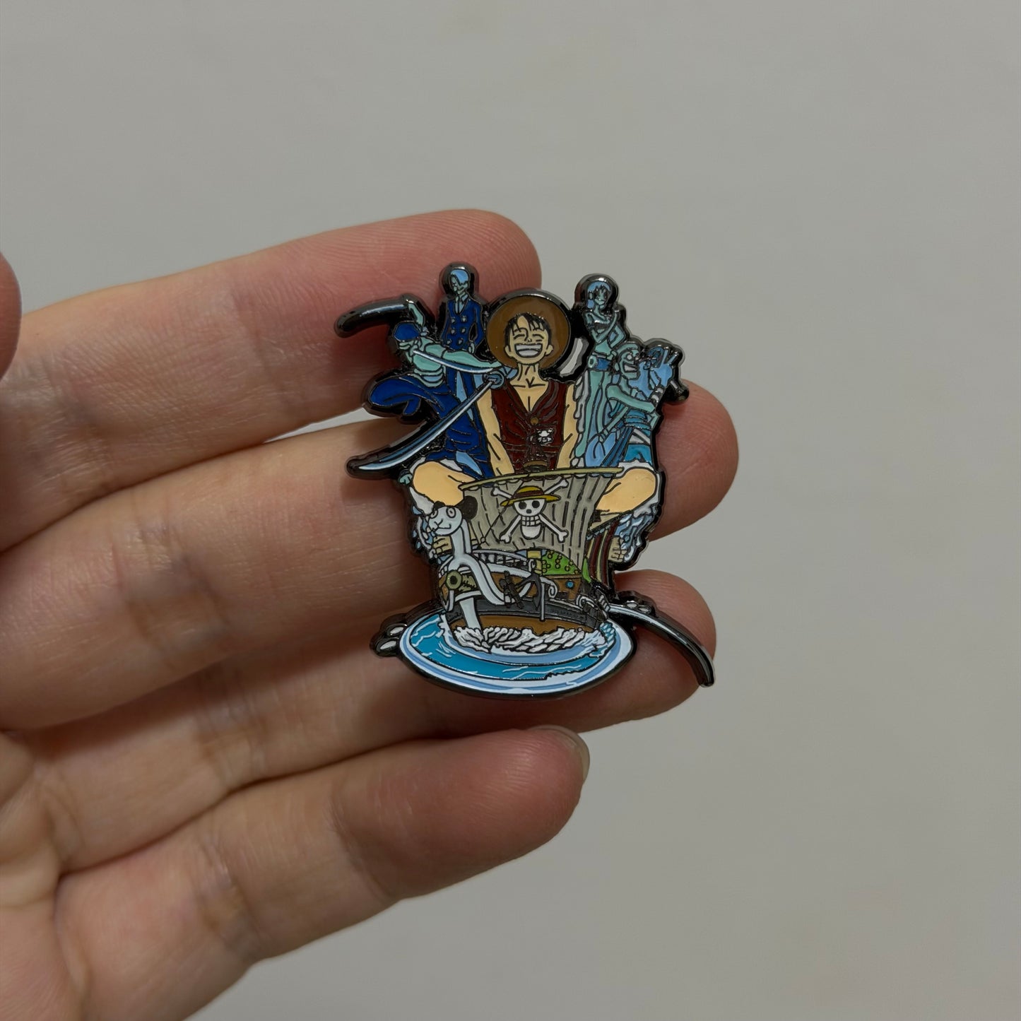 Straw Hat Frequencies 1.5" Pin