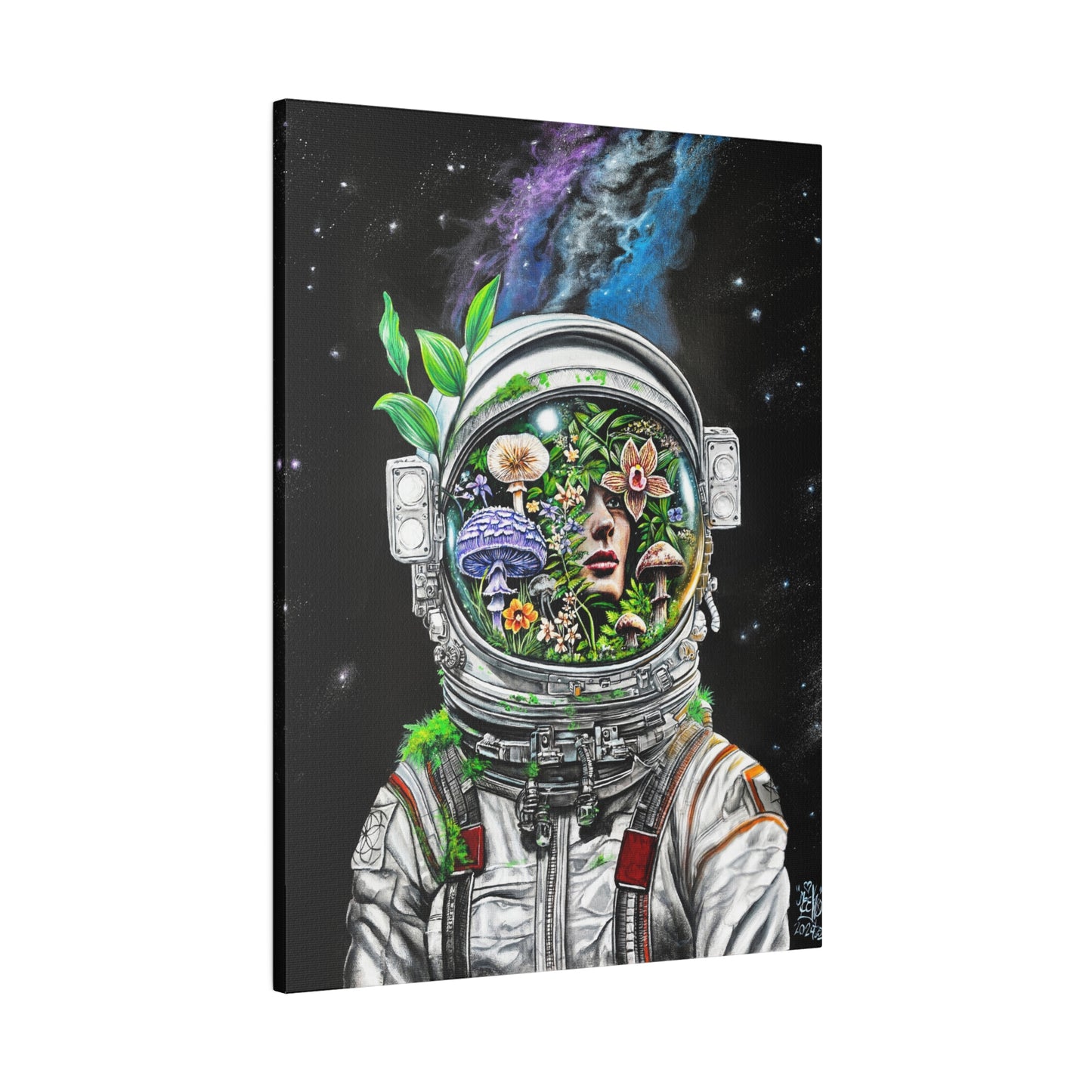 Mushronaut - Canvas Print