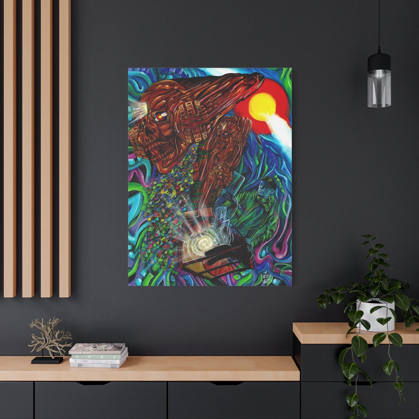 Tipper Rocks - Canvas Print