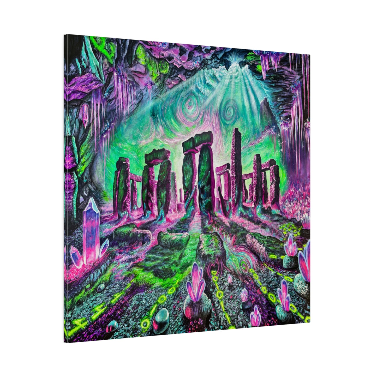 Stonehenge Caverns - Canvas Print