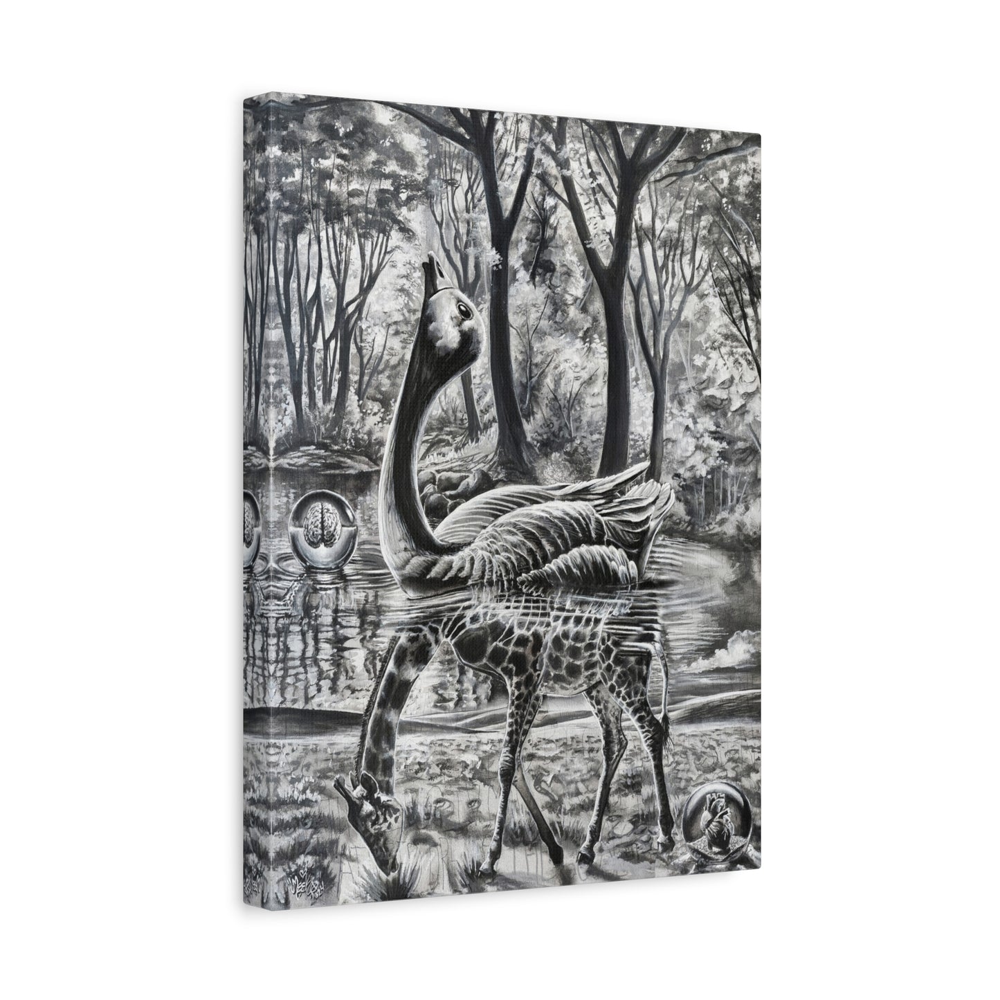 Mind Over Matter - Canvas Print