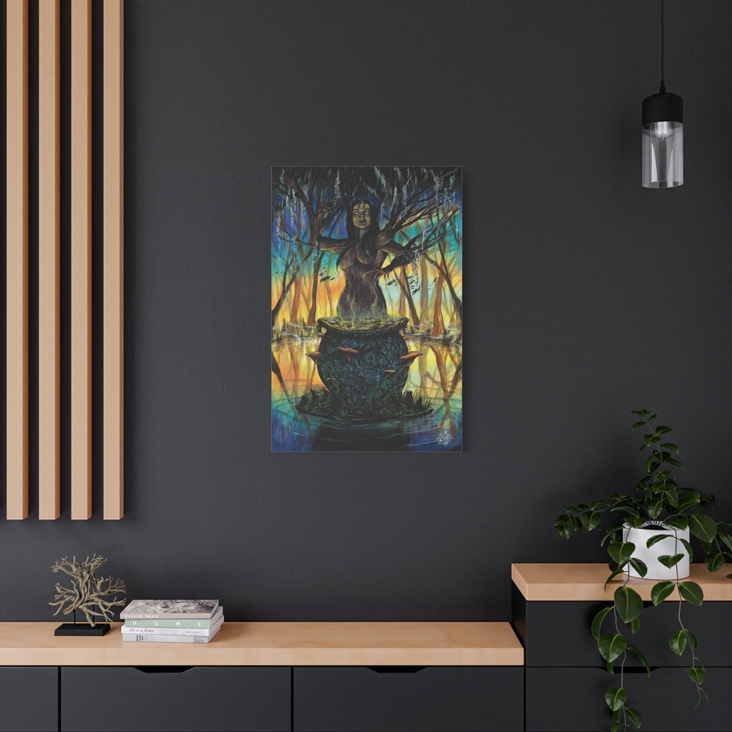 Suwannee Witch - Canvas Print