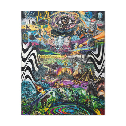 EVOL: Earth’s Vast Origin of Life - Canvas Print