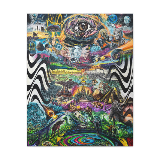 EVOL: Earth’s Vast Origin of Life - Canvas Print