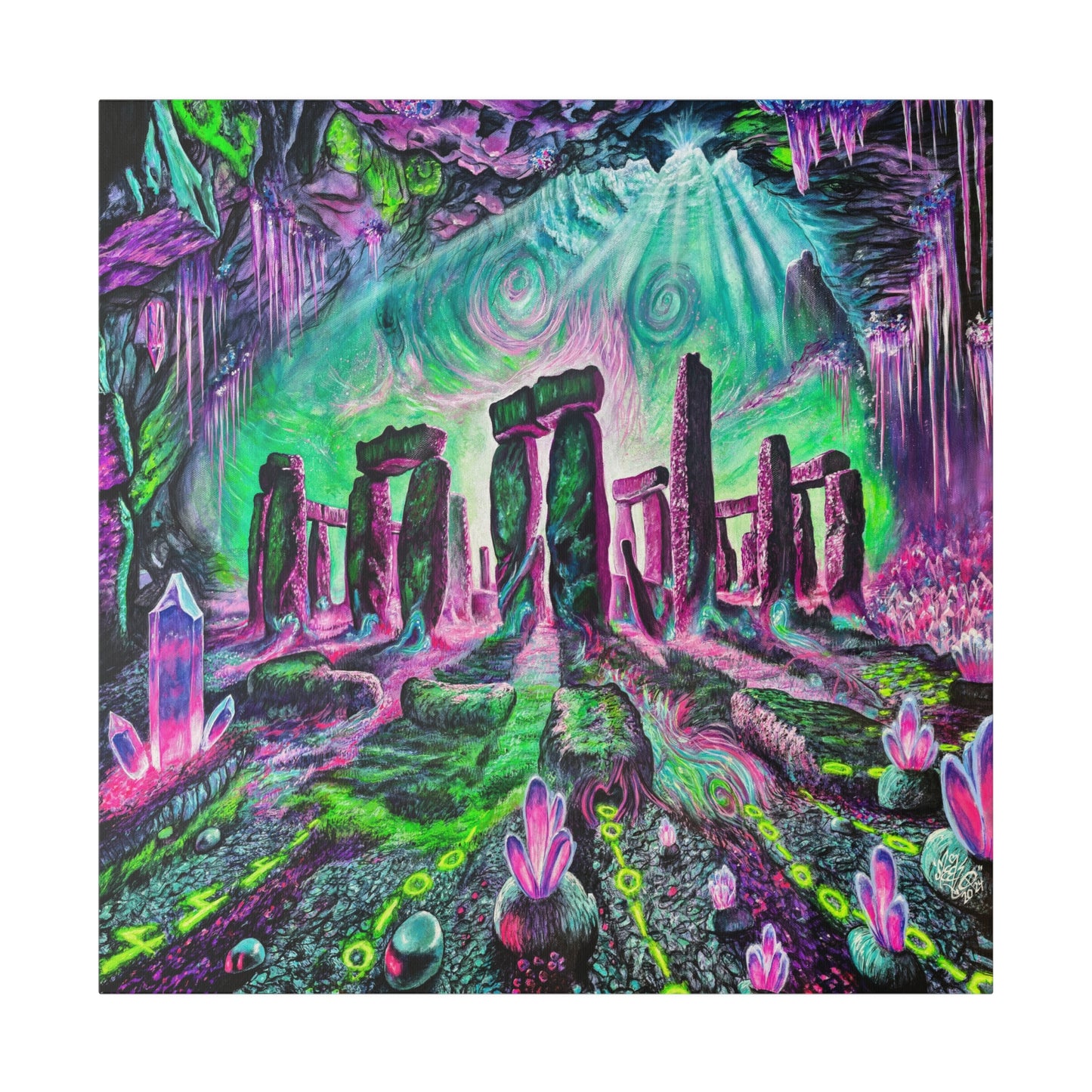 Stonehenge Caverns - Canvas Print