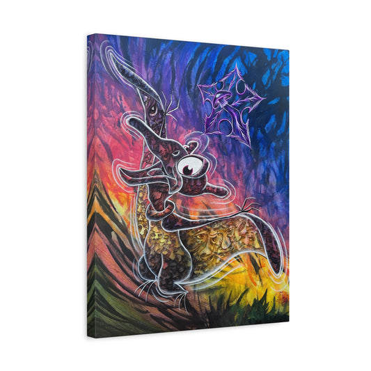 Lost Lands Before Time Petrie - Canvas Print