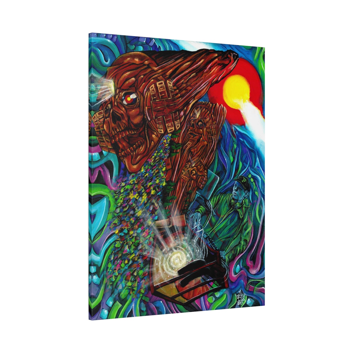 Tipper Rocks - Canvas Print