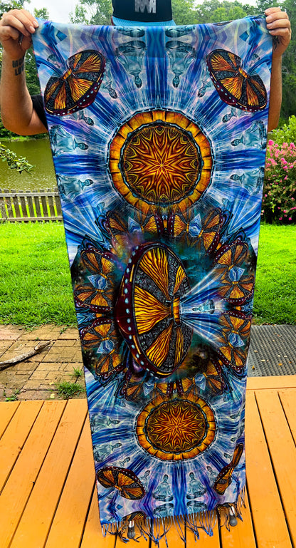 Unidentified Flying Mushroom- Pashmina