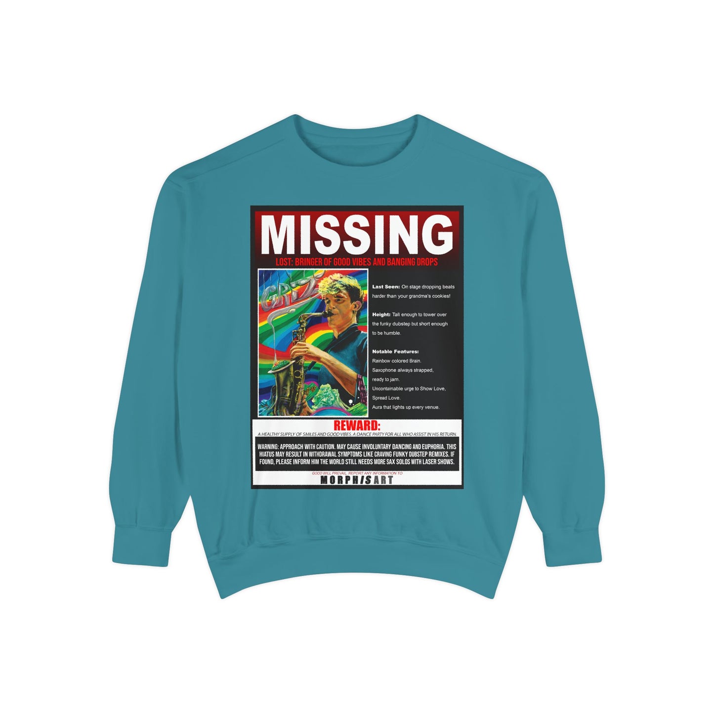 Missing GRiZ - Crewneck Sweatshirt