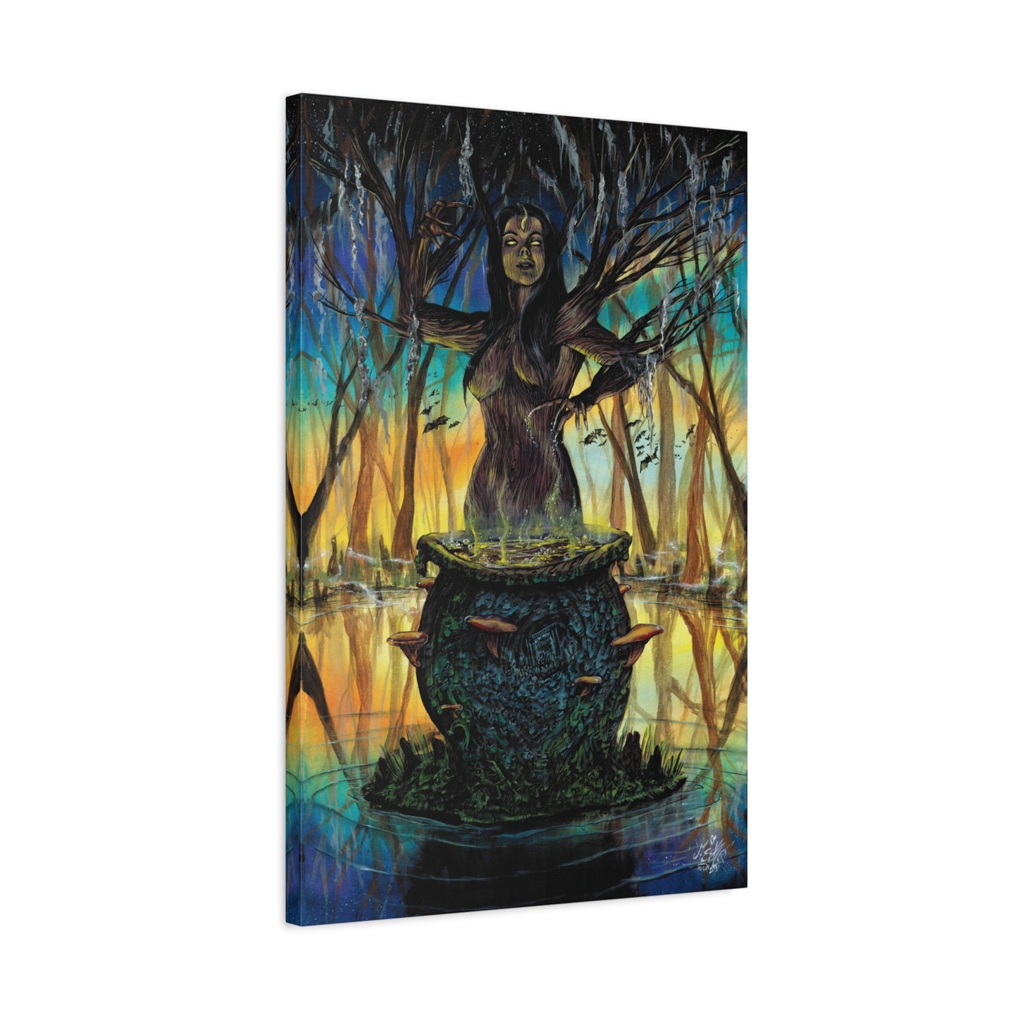 Suwannee Witch - Canvas Print