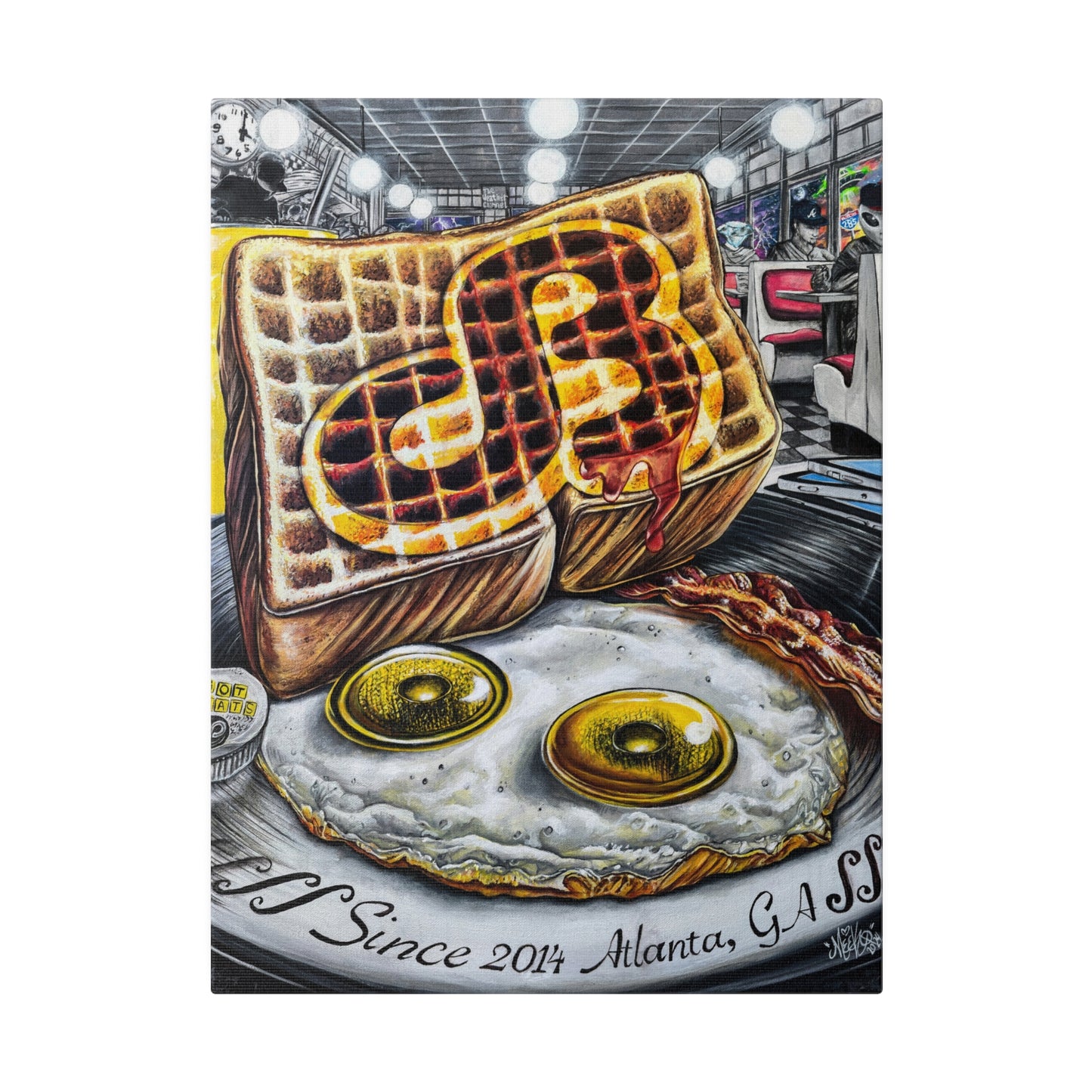 Daily Bread Tribute - Canvas Print