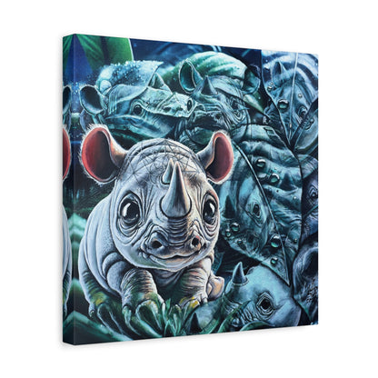 Rhinobody Cares? - Canvas Print