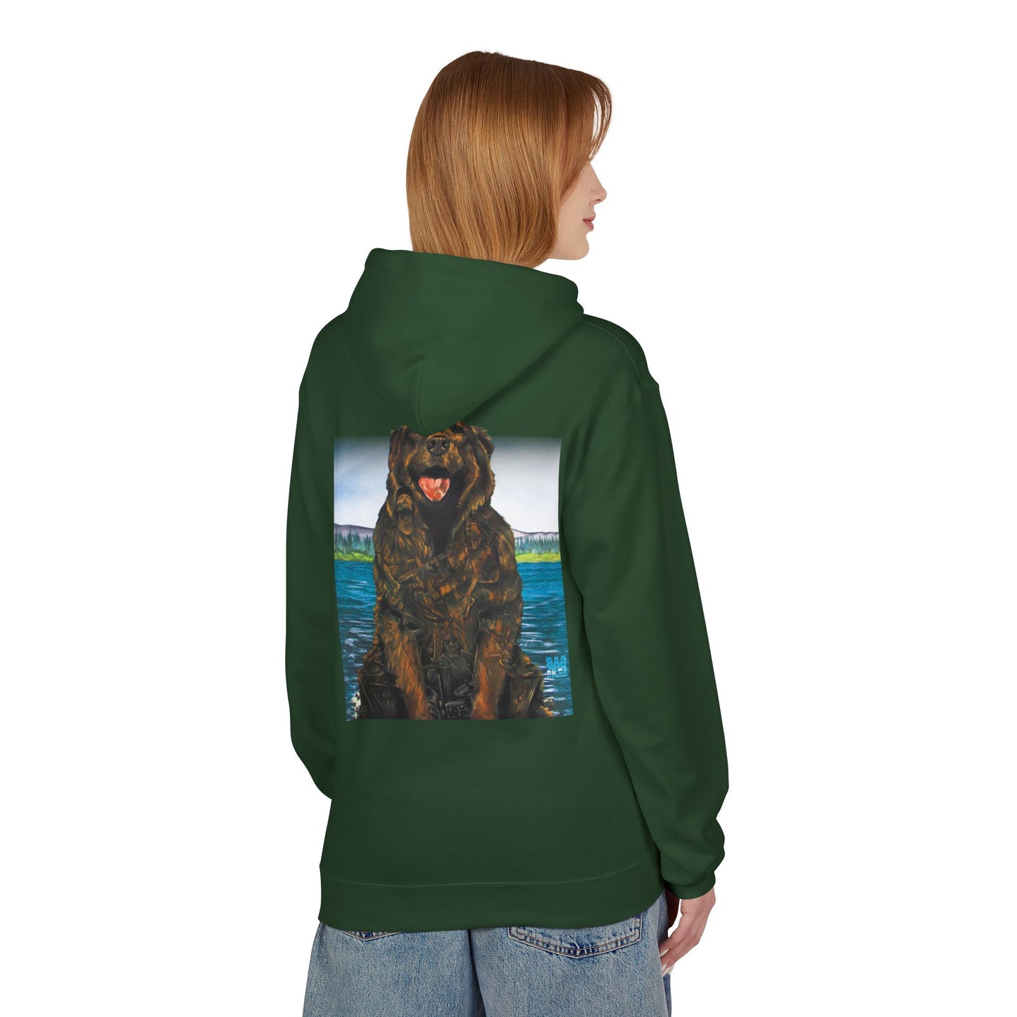 Cocoa the Tour Dog – Stick Figure Tribute Hoodie (Limited Edition)