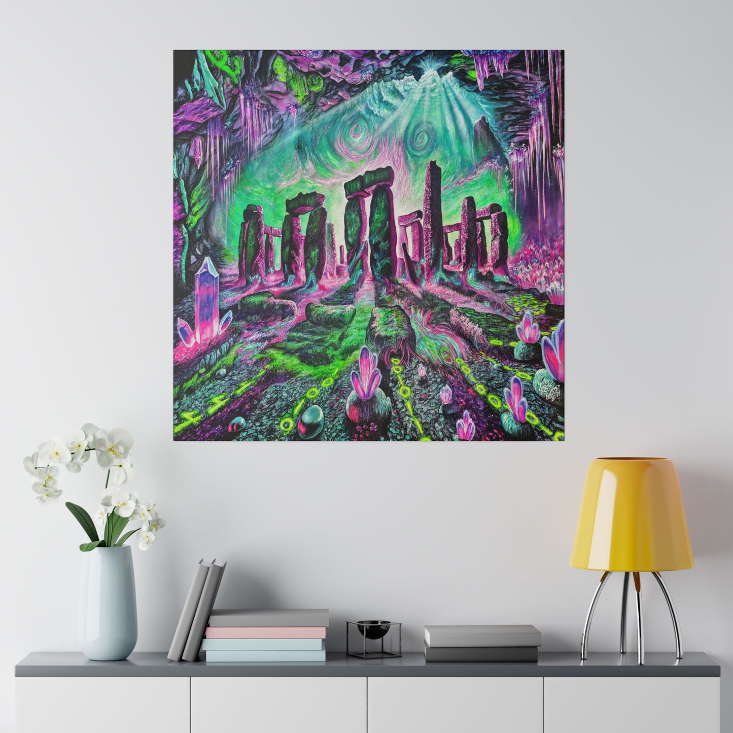 Stonehenge Caverns - Canvas Print