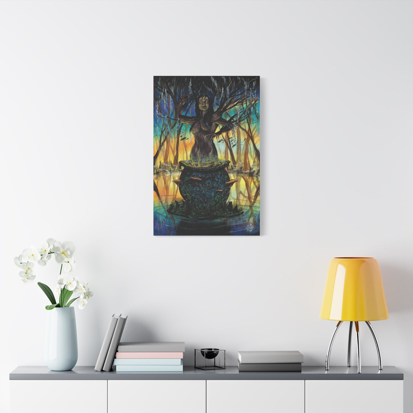 Suwannee Witch - Canvas Print