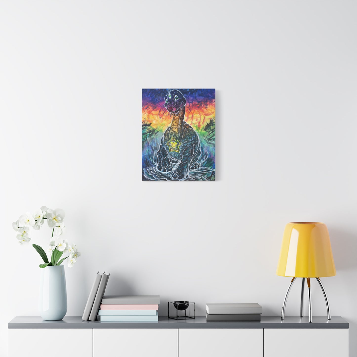 Lost Lands Before Time Littlefoot - Canvas Print