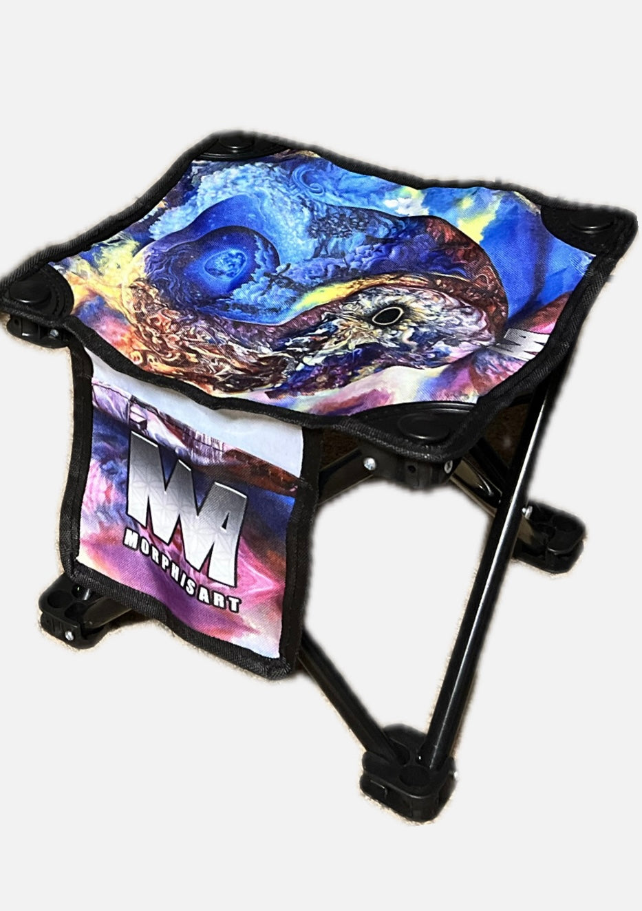 Celestial  Dichotomy - Portable Stool