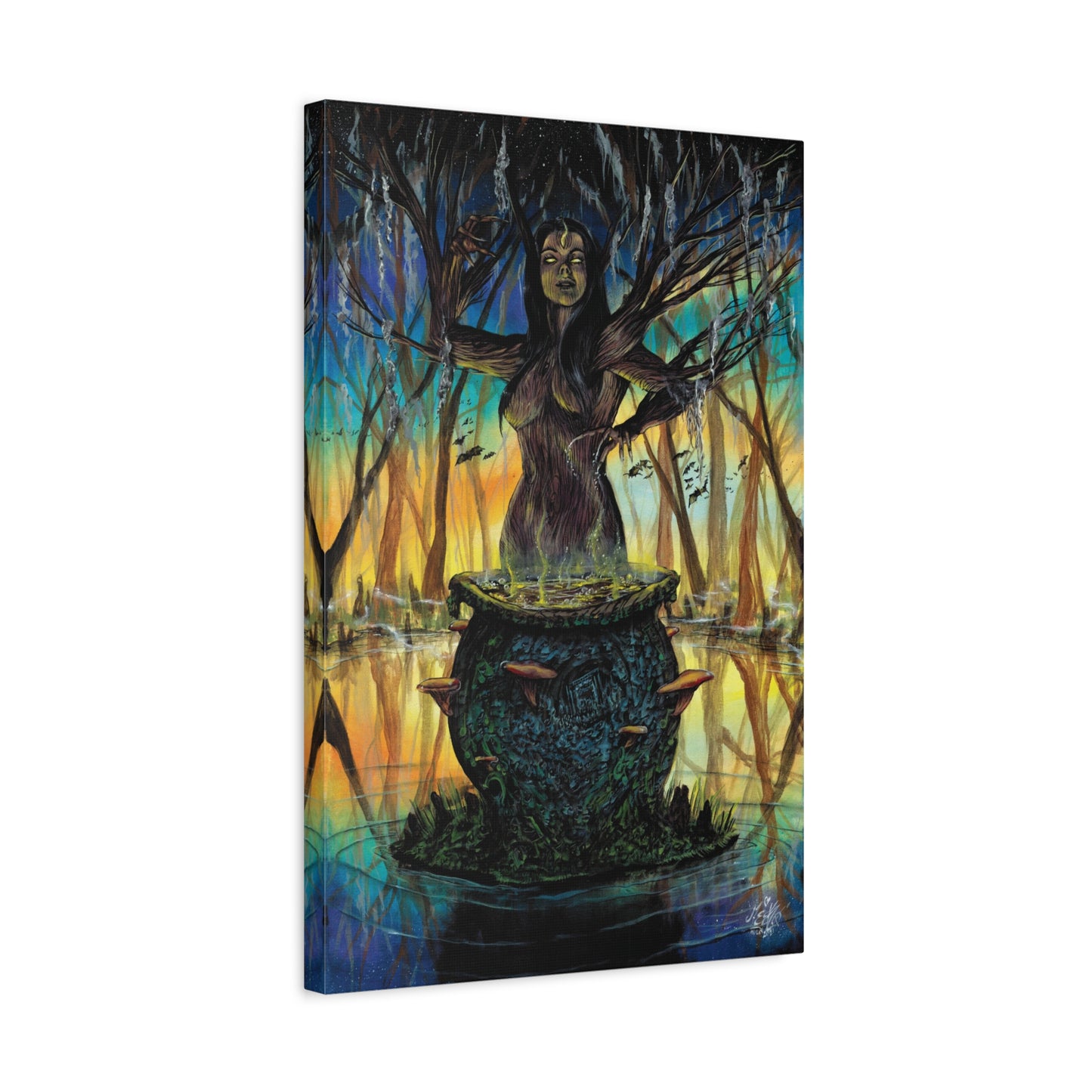 Suwannee Witch - Canvas Print