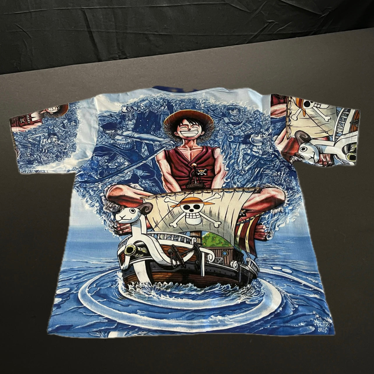 Straw Hat Frequencies - Cotton Full Color Shirt