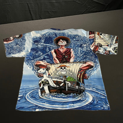 Straw Hat Frequencies - Cotton Full Color Shirt