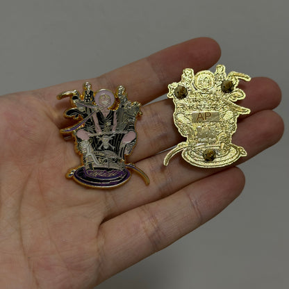 Straw Hat Frequencies 1.5" Pin