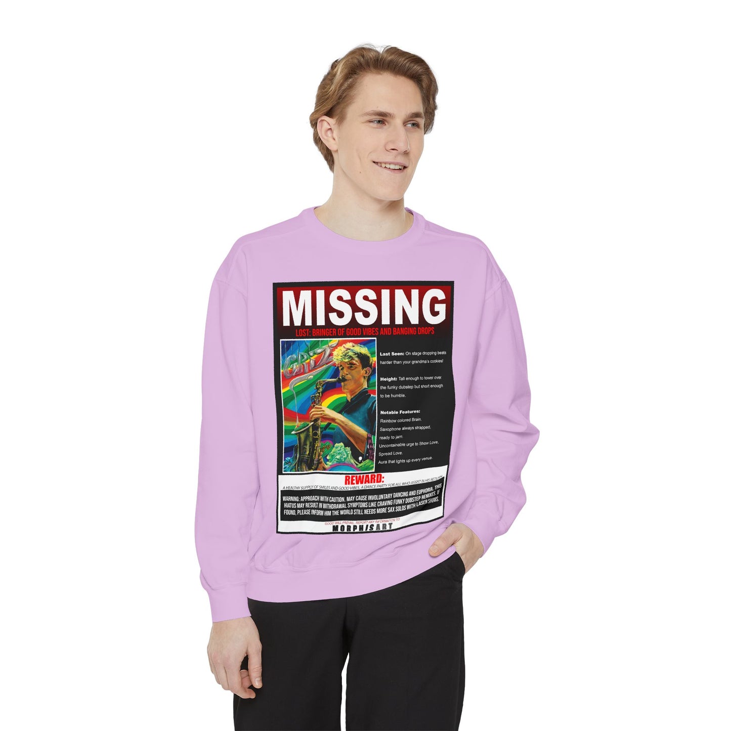 Missing GRiZ - Crewneck Sweatshirt