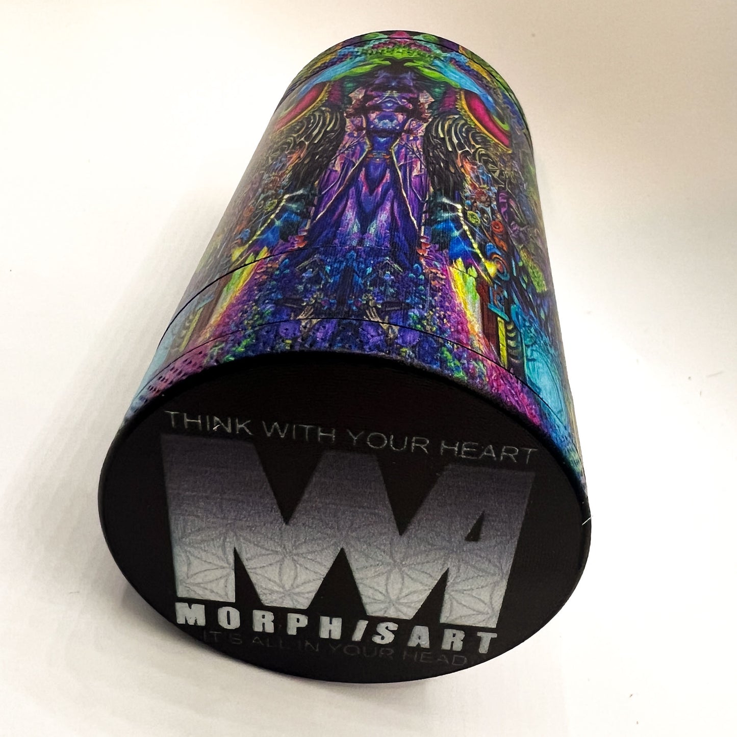 Morphis Art 5-Piece Metal Grinder + Stash Chamber