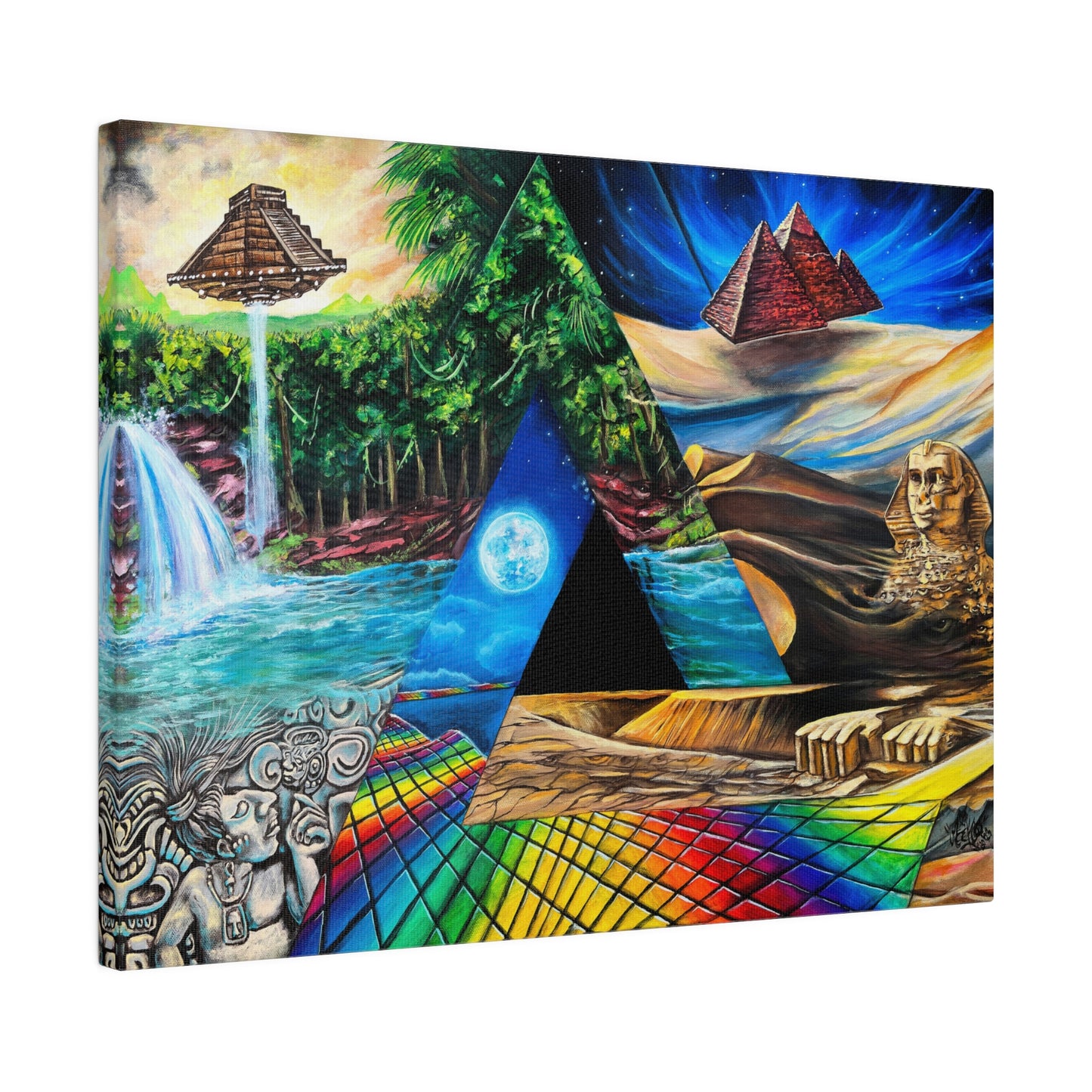 Ancient Aliens - Canvas Print