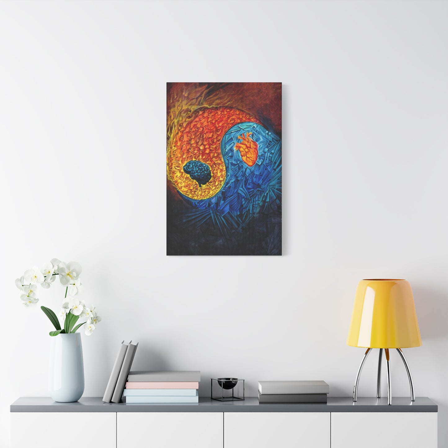 Heart Mind Coherence - Canvas Print
