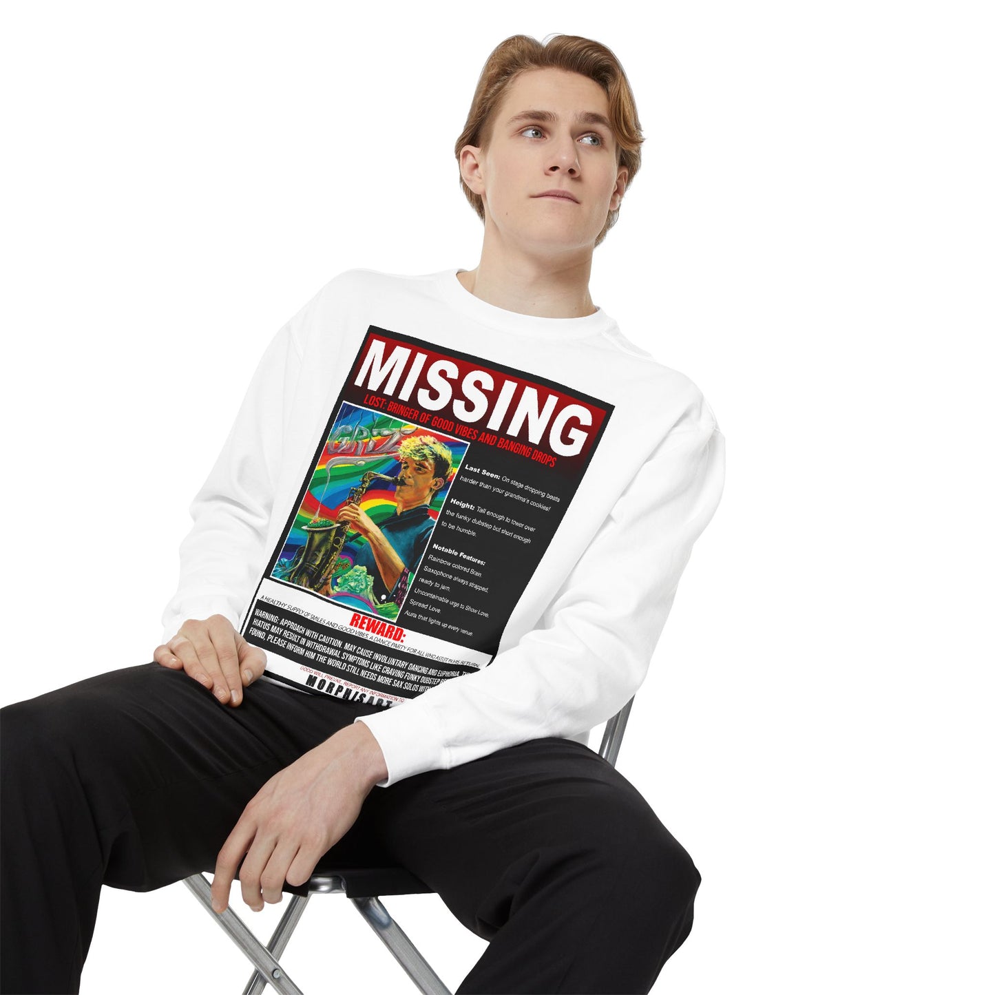 Missing GRiZ - Crewneck Sweatshirt