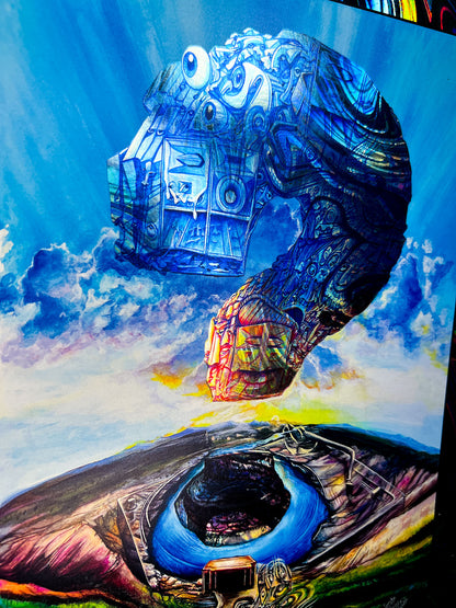 THE FINAL SUNSET Limited Edition Holographic Poster