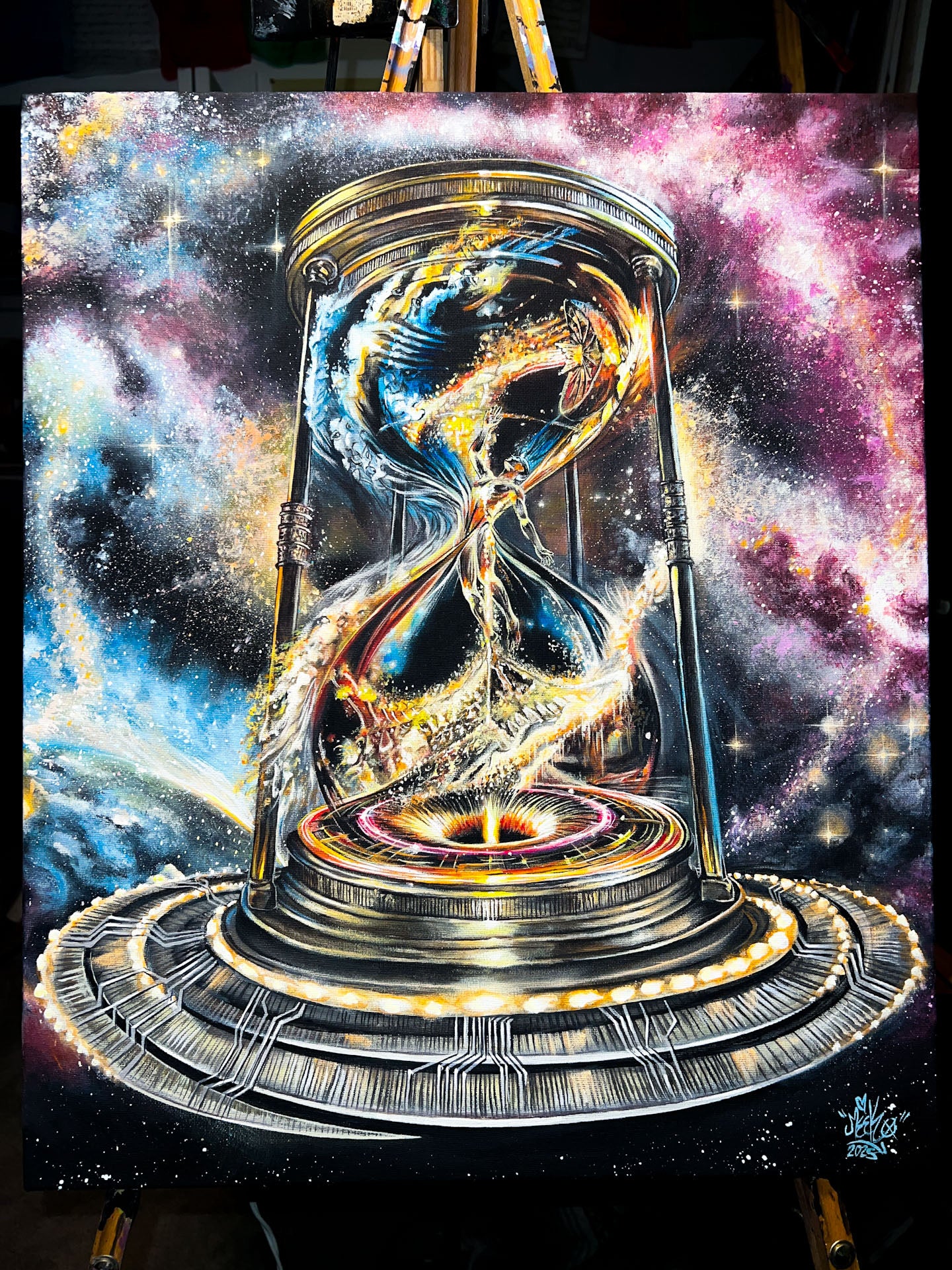 Eternal NYE — Original Painting