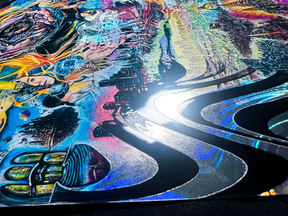 EVOL 
Limited Edition Textured Holographic Poster