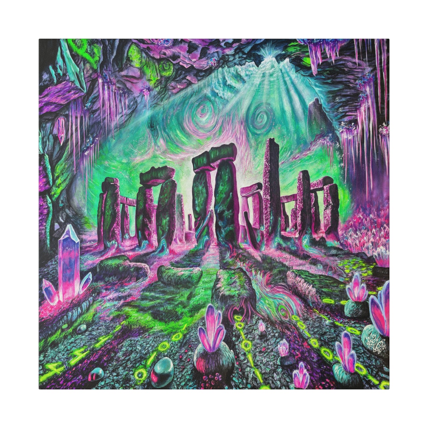 Stonehenge Caverns - Canvas Print