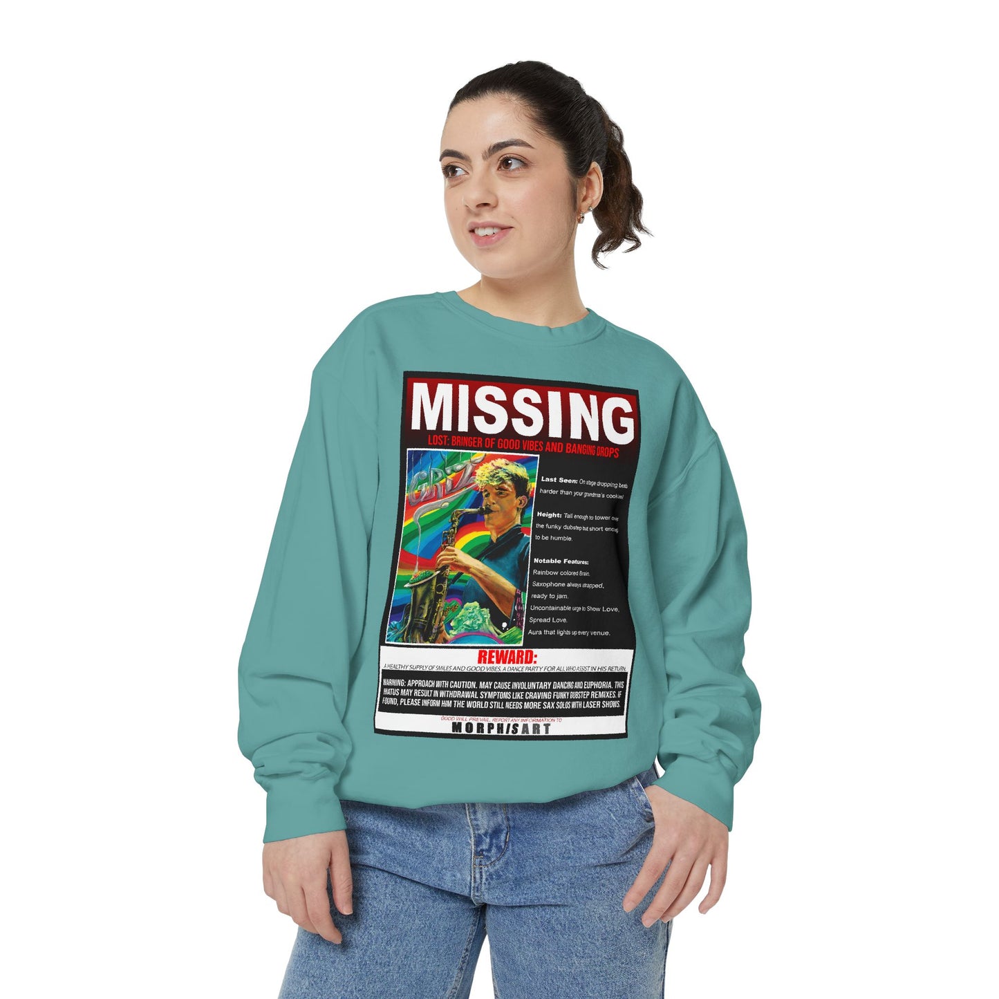 Missing GRiZ - Crewneck Sweatshirt