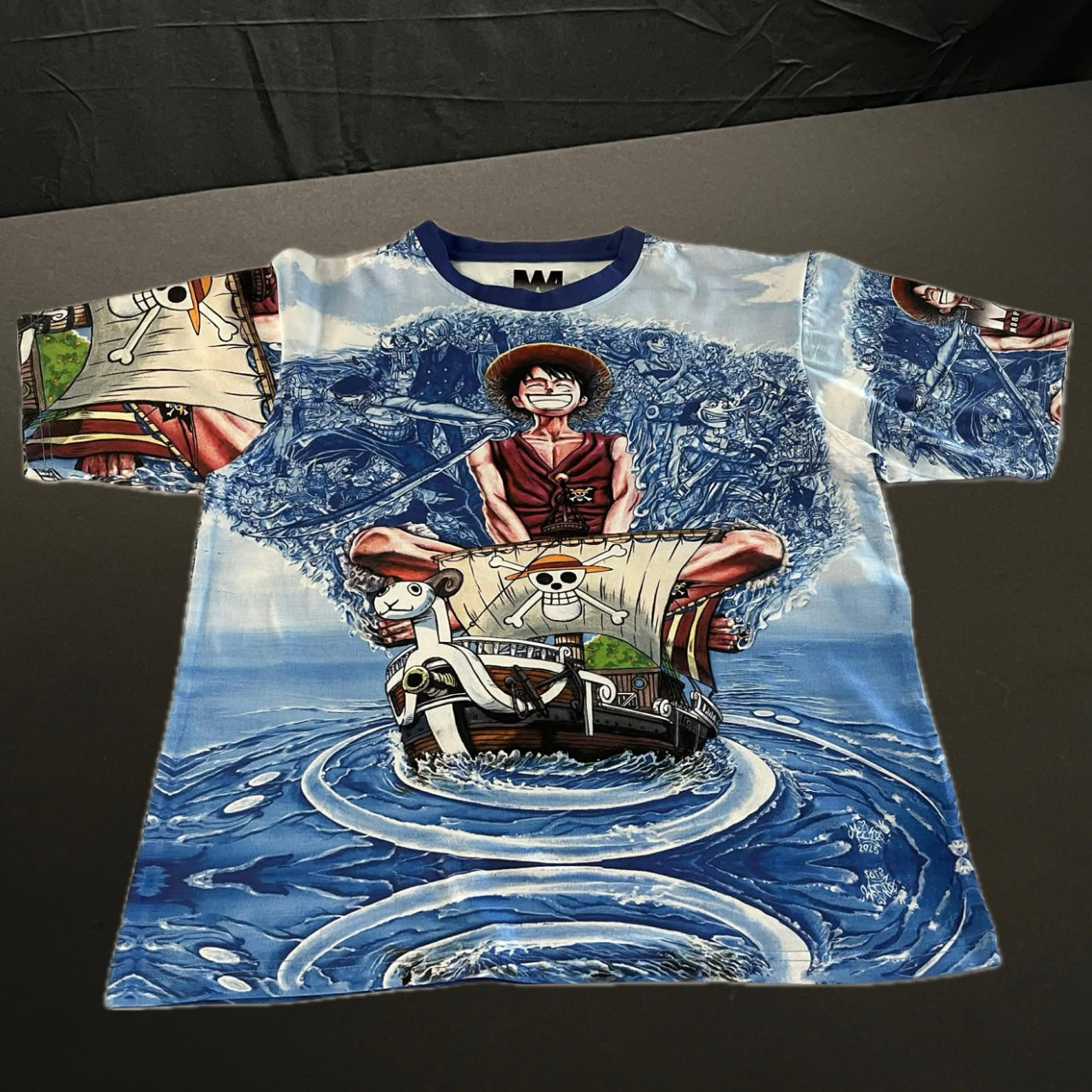 Straw Hat Frequencies - Cotton Full Color Shirt