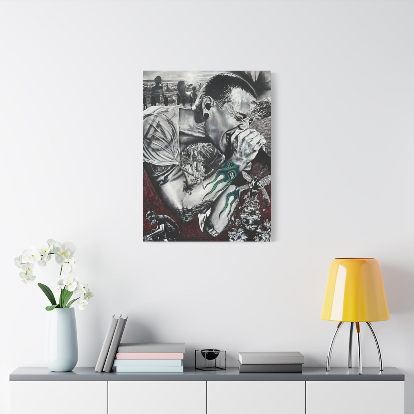 Breaking The Frame - Canvas Print