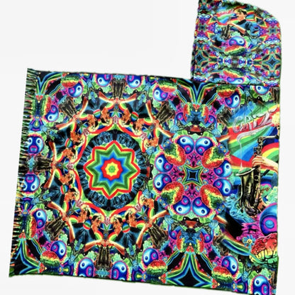 Griz Love Hooded Pashminas